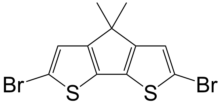 2,6-dibromo-4,4-dimethyl-4H-cyclopenta[2,1-b:3,4-b']dithiophene/1314116-06-7